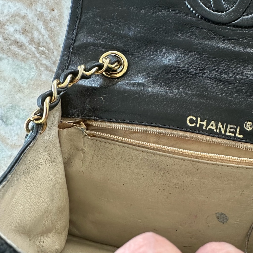 Authentic, Chanel Rafa Handbag - image 6